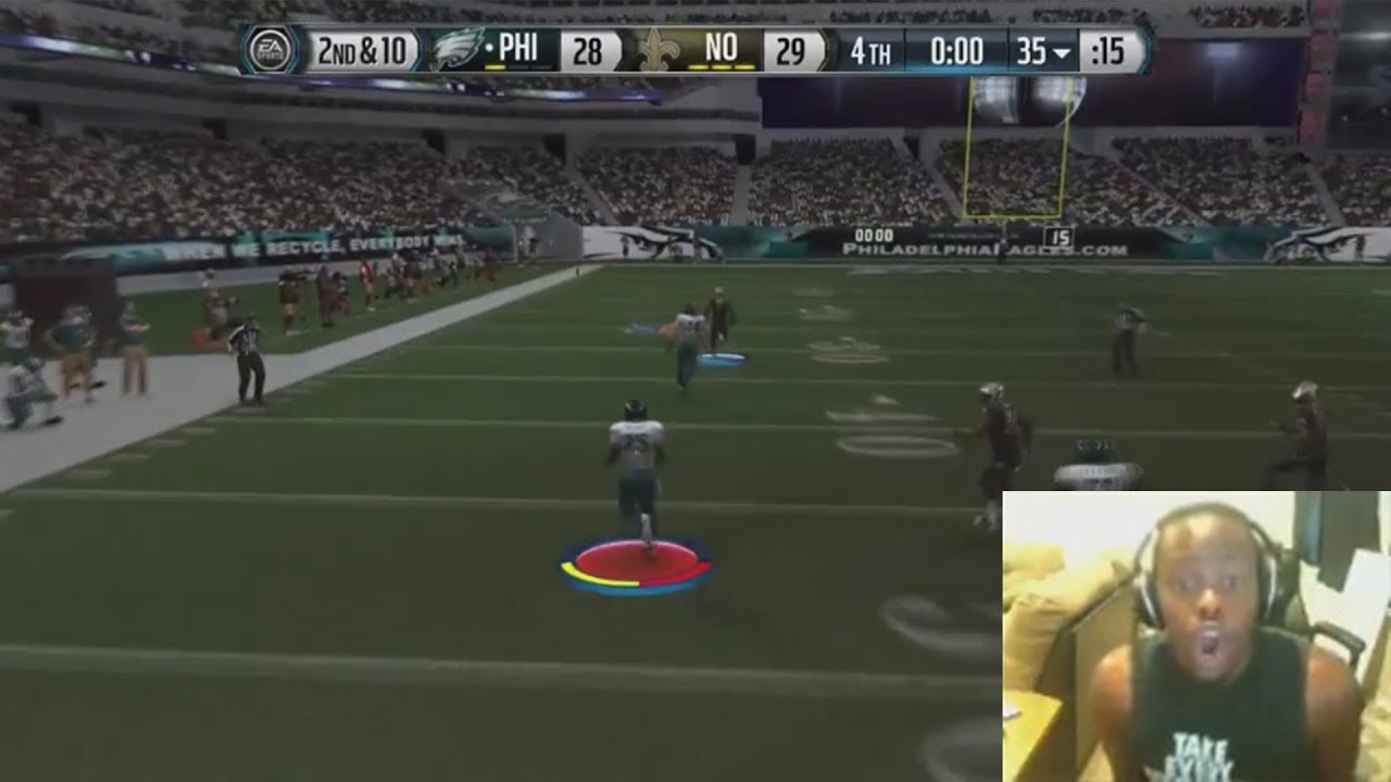 MrGoldenSports vs iMAV3RIQ in A Madden 15 Game Of The Year!