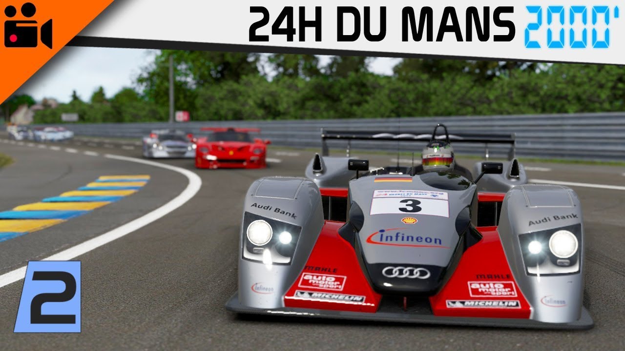Les 24H du Mans des années 2000 ● Audi R8 [Project CARS 2 Le Mans]