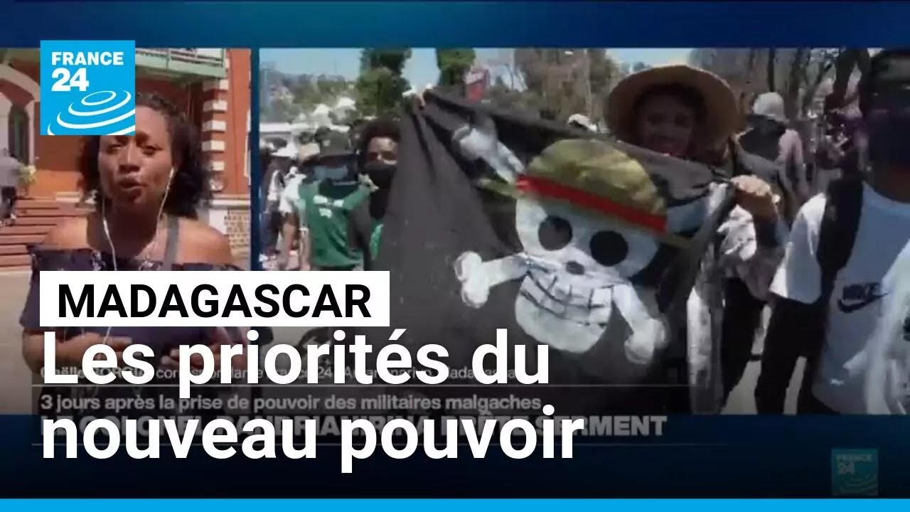 Madagascar : les priorit&eacute;s du nouveau pouvoir &bull; FRANCE 24