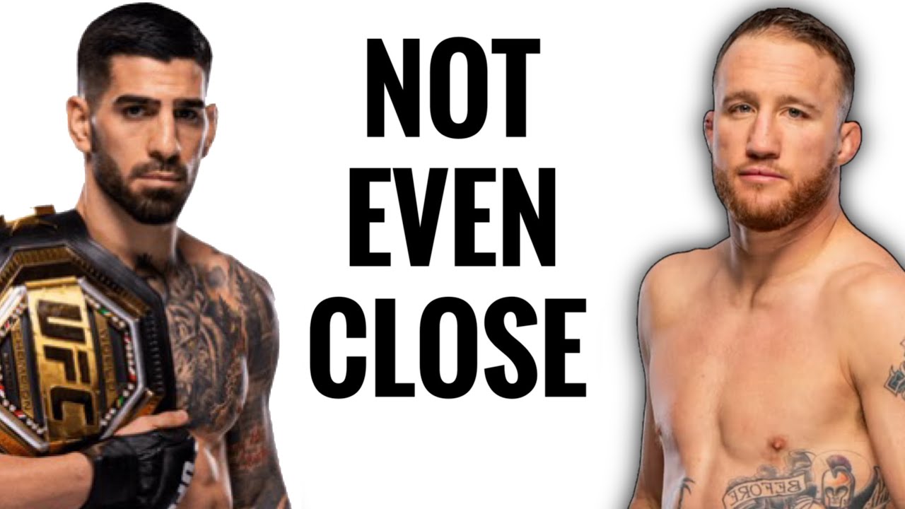 Ilia Topuria vs Justin Gaethje Will Not Be Close