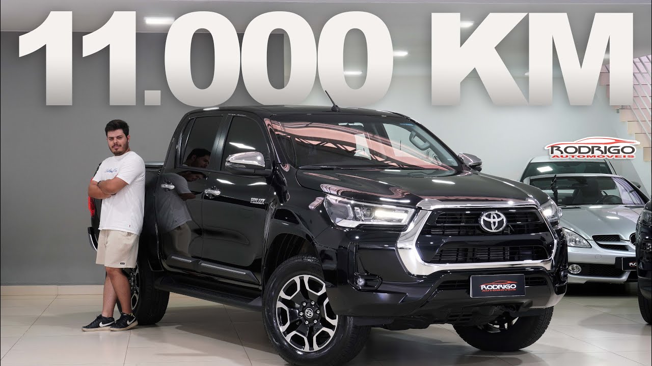 HILUX SRV DIESEL 4x4 com BAIXÍSSIMA KM, SEM RETOQUES e EM GARANTIA DE FÁBRICA à venda na Rodrigo!
