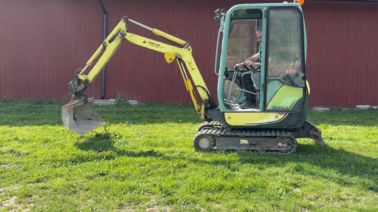 Köp Minigrävare Yanmar SV17-EX på Klaravik