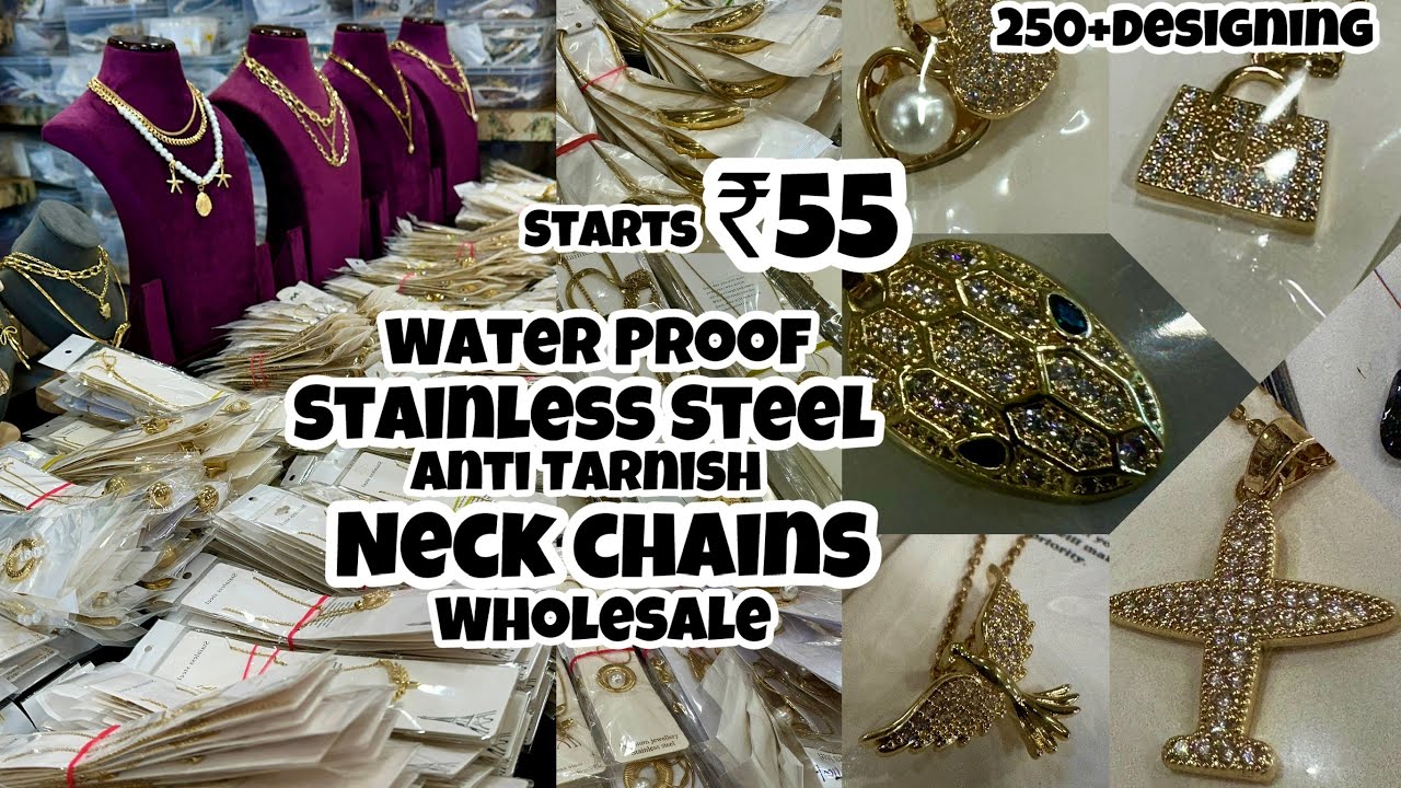 Waterproof Jewellery Wholesale Market| Anti Tarnish, SS, Korean, Western Fashion Jewellery Supplier