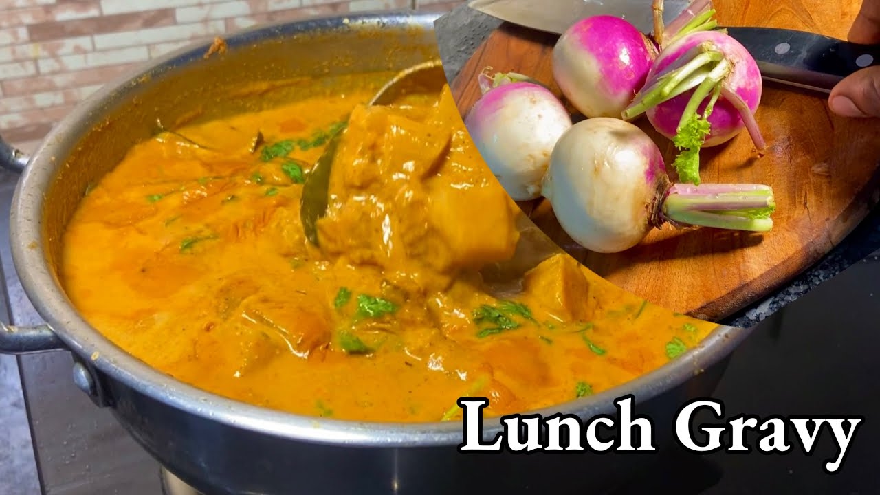 நூல்கோல் குழம்பு இப்படி வச்சா ஒரு சோறு மிஞ்சாது /Turnip curry in tamil / turnip kulambu in tamil
