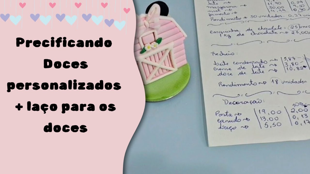 como precificar doces personalizados, mais como faço laço para meus doces de forma simples.