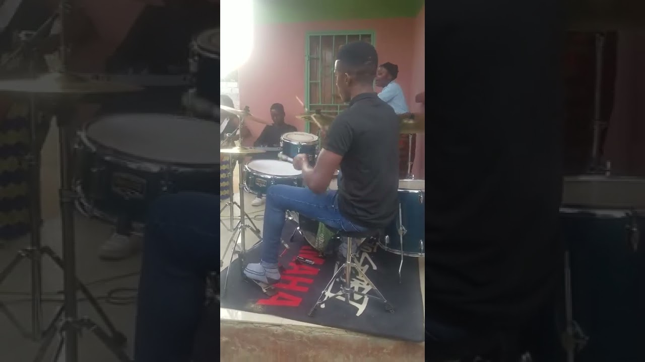 Zambian kalindula on drums