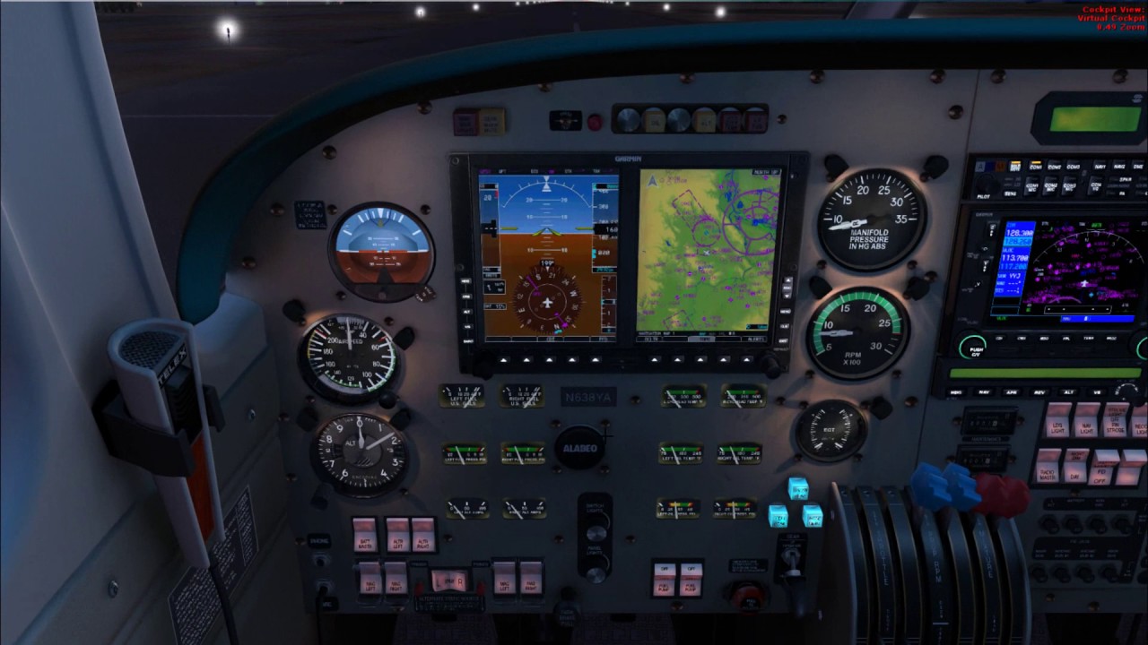 FSX/P3D|Alabeo Piper PA44 SIMINOLE