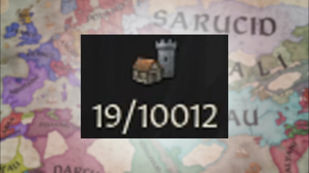Unlimited Domain Limit in Crusader Kings 3 (Ai Only and Timelapse)