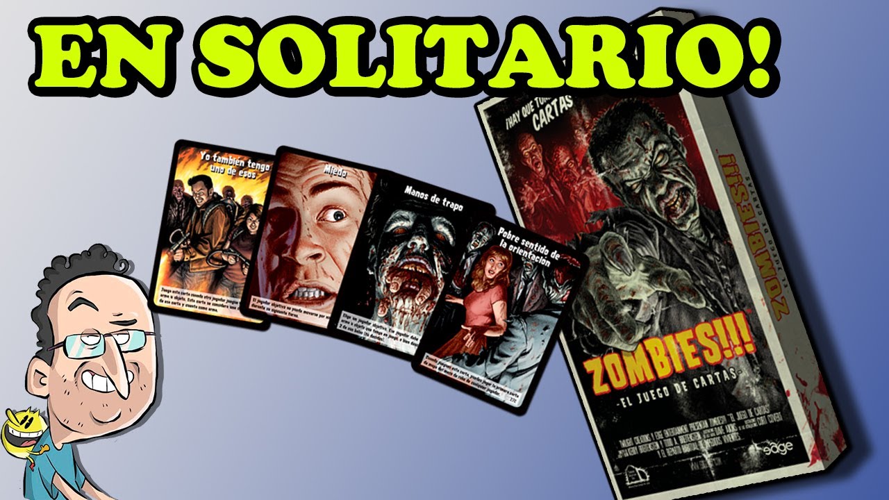 ZOMBIES!!!!! | El Juego de Cartas | MODO SOLITARIO!!!