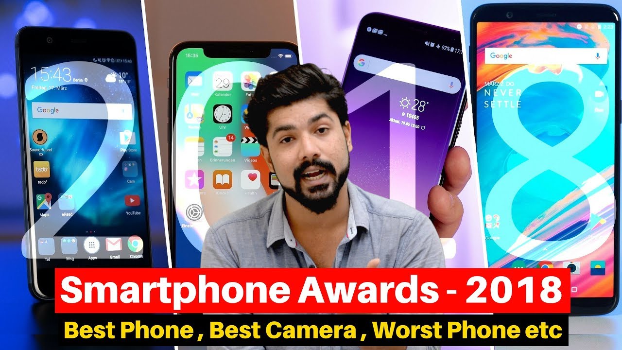 Smartphone Awards 2018 | Best Smartphone 2018 | Best Budget Phone 2018 | Worst Phone 2018 | [Hindi]