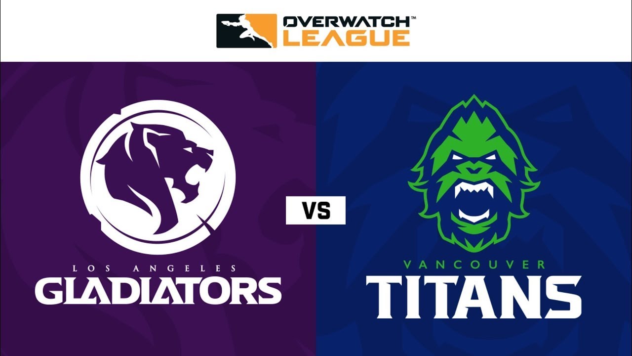 Overwatch  Los Angeles Gladiators vs Vancouver Titans OWL 2020 Season Opening Weekend Day 1