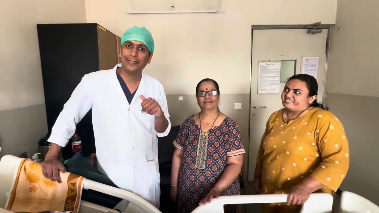 Round of spine patients admitted under Dr Ajay Kothari डॉ. अजय  के नेतृत्व में भर्ती  मरीजों का दौर