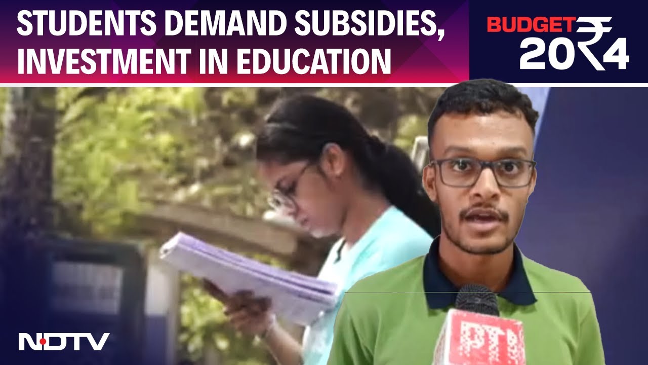 Budget 2024 | Indore Students Demand Subsidies, More Investment In Education Sector