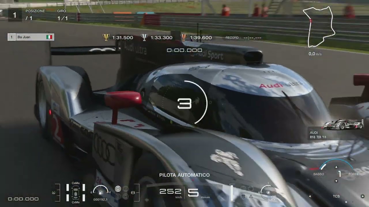Gran Turismo 7 PS5 Esperienza sul circuito - Sardegna - Tracciato stradale - Oro [1':30,287