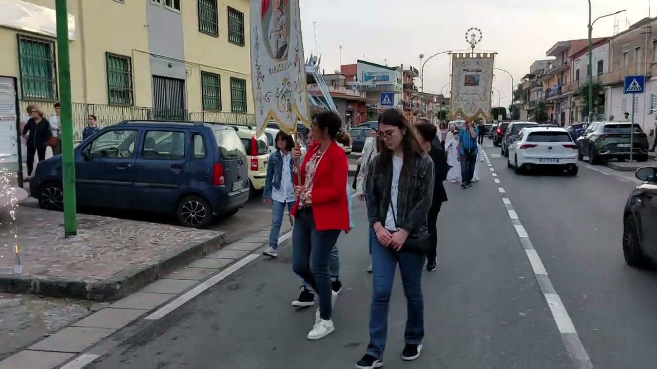 Mariglianella  Madonna della Sanità-Conclusione Processione 31.5.2023-VideoIESUS di Antonio Castaldo