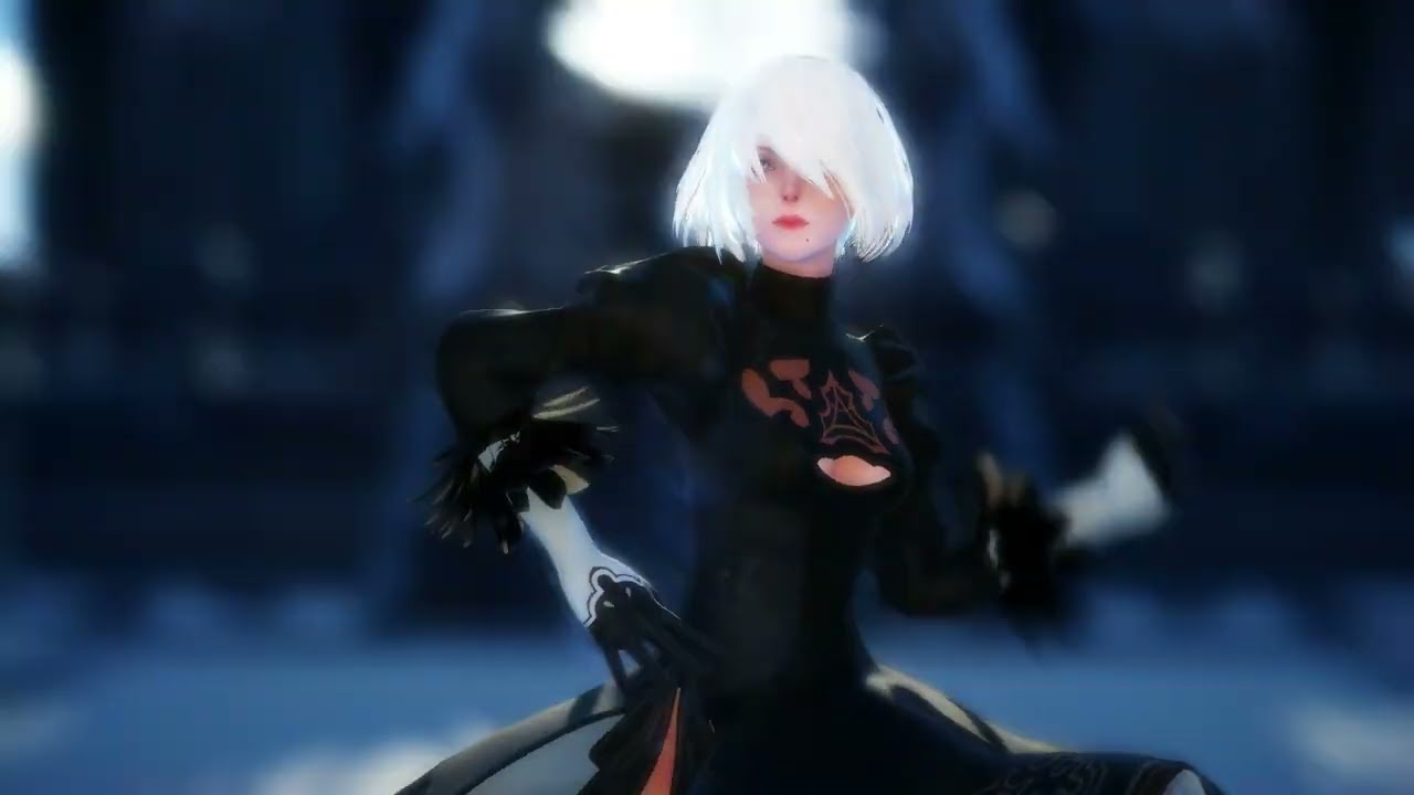 [ MMD ] Follow the Leader  | 2B (NieR: Automata)