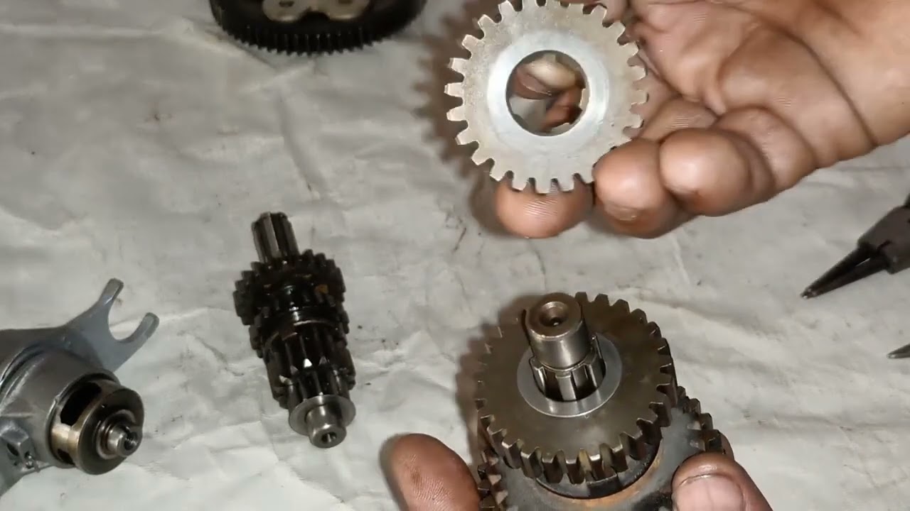 Transmission gear gearbox fitting 70cc bike