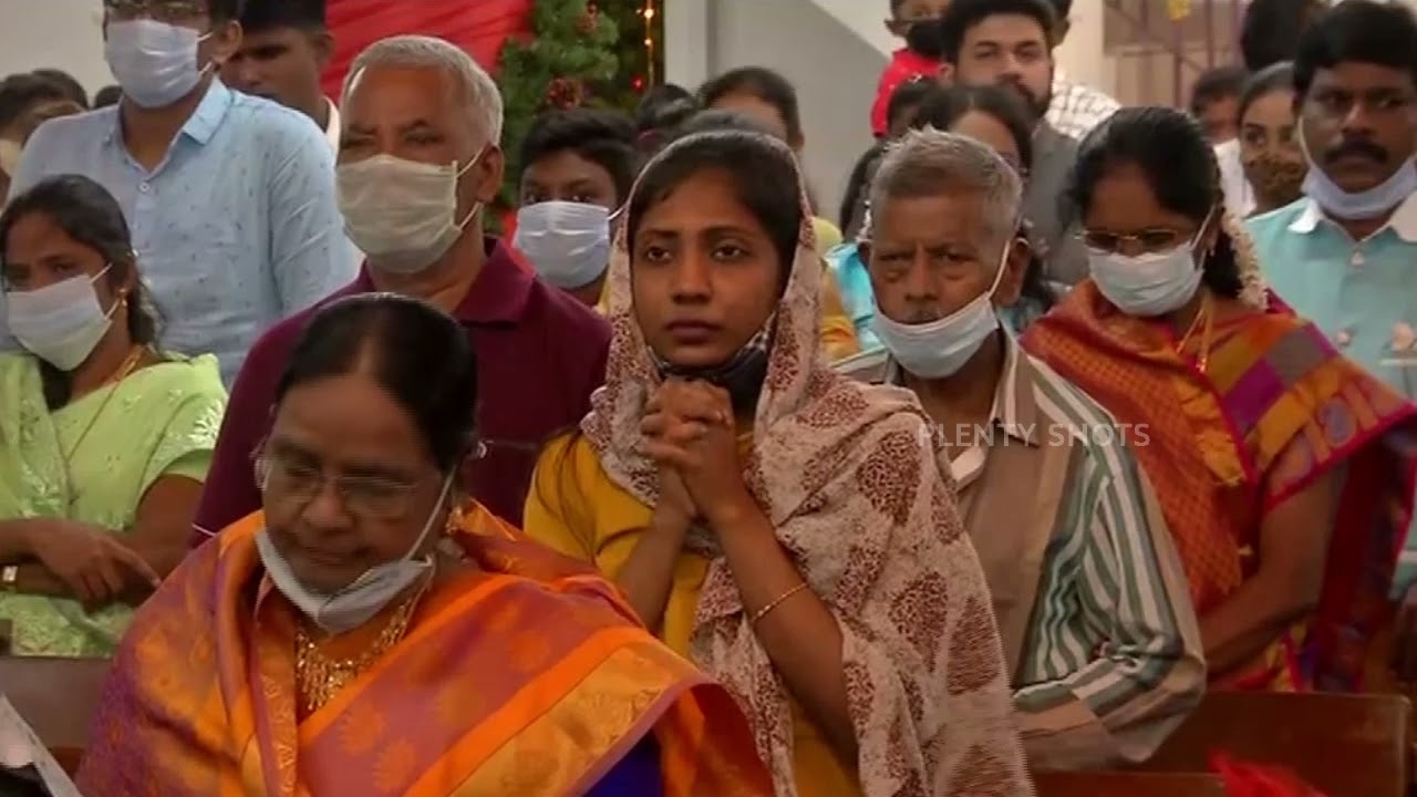 Christmas Mass Prayers at CSI Wesley English Church - Chennai