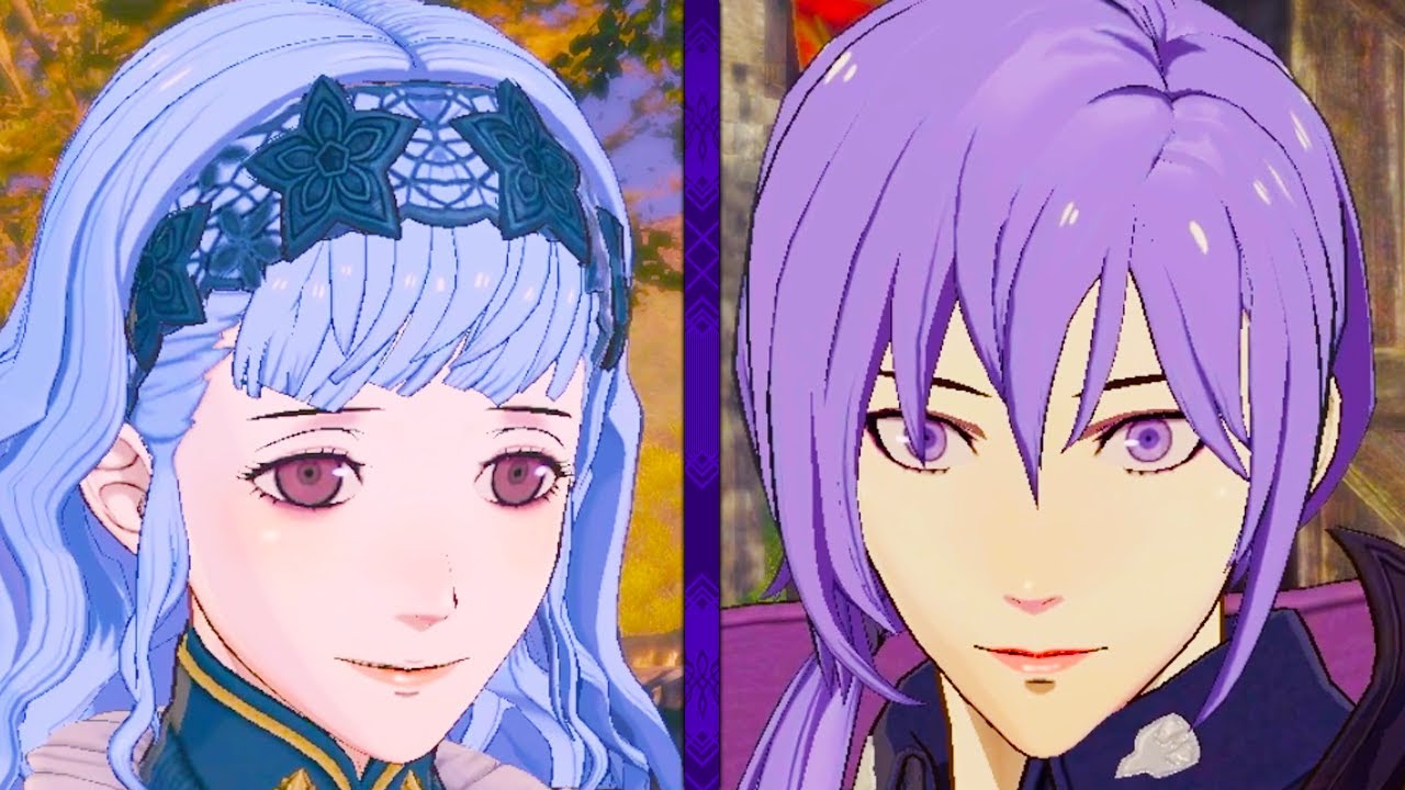 Yuri explains why he stares at Mari - Marianne & Yuri Support - Fire Emblem Warriors: Three Hopes