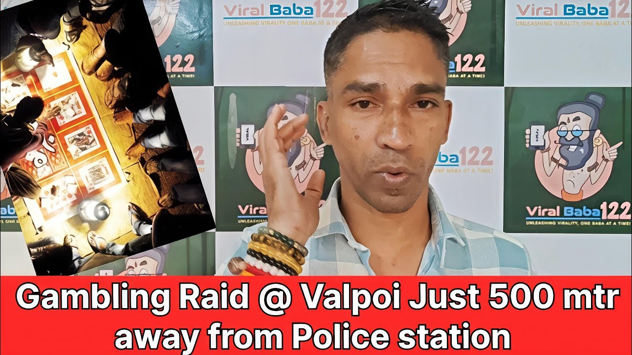 Gaambling Raid Valpoi #viralbaba122 #goapolice Psivalpoi goanews #vishwajeetRane #cmogoa