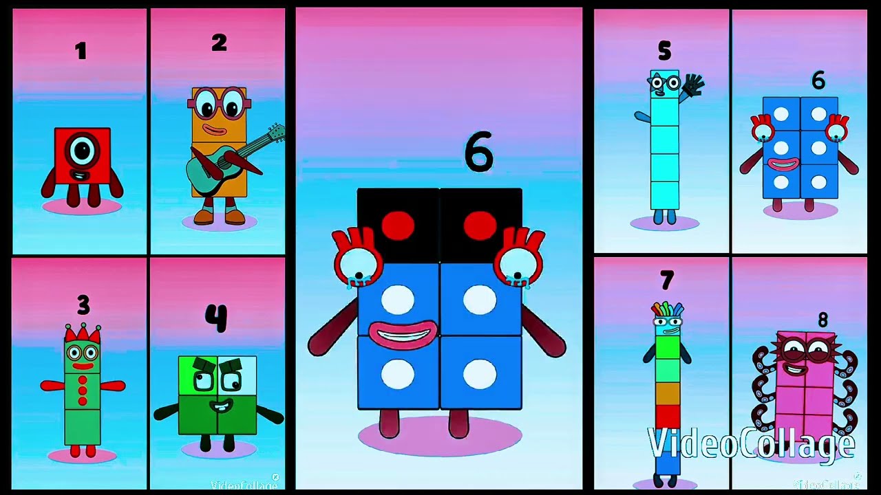 Sprunki Animated Numbers 1,2,3,4,5,6,7 | Incredibox Fun Compilation #sprunki #incredibox