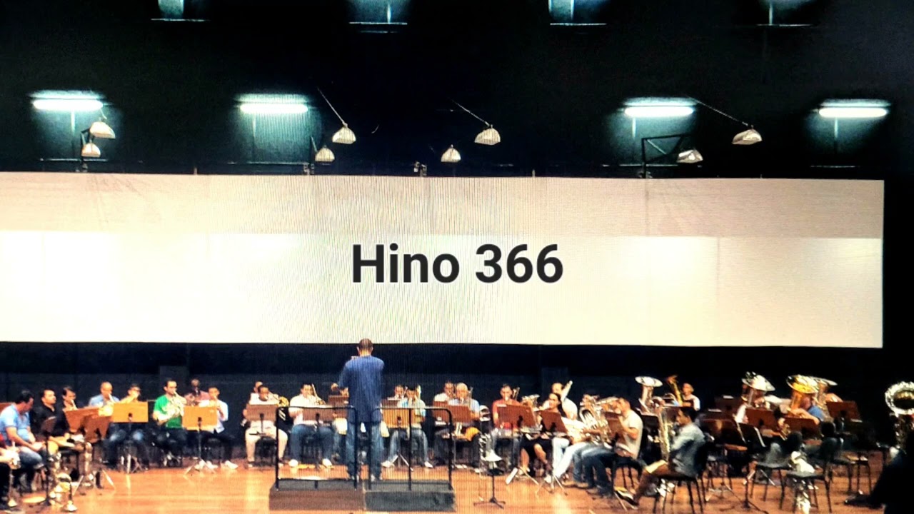 Hino 366 - Pela fé tereis vitória - Banda Sinfônica - Gravação CDI - 18/11/2018.