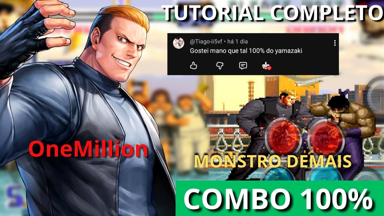 Aprenda o 100% do YAMAZAKI para os contras!! | TUTORIAL COMPLETO KOF 2002