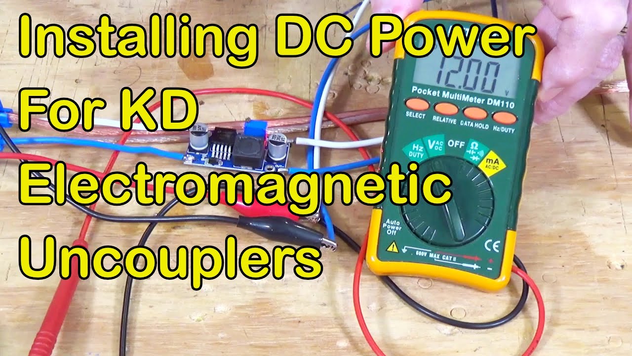 Installing DC Power for KD Electromagnetic Uncouplers (331)