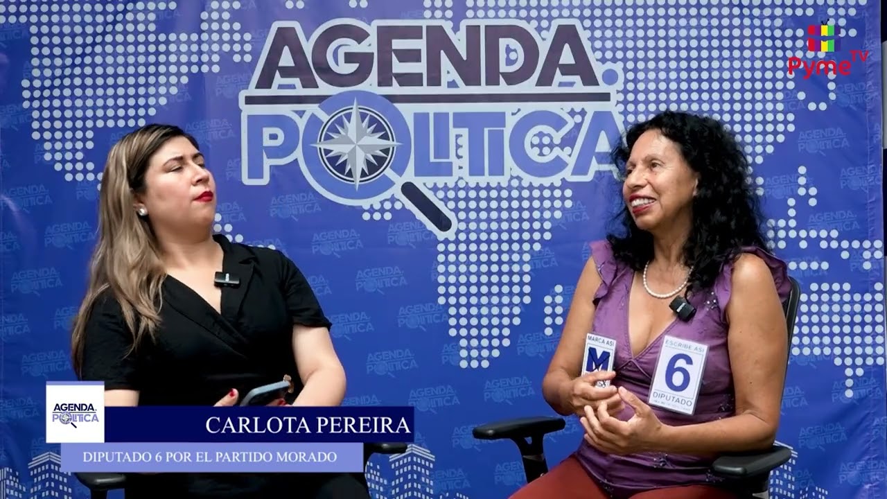 CARLOTA PEREIRA / CANDIDATA A DIPUTADO 6 POR EL PARTIDO MORADO