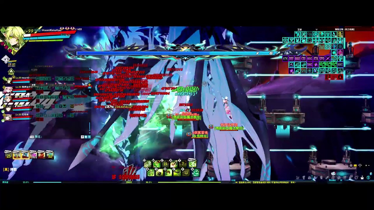 【ELSWORD/ TW】PVE Play (Anemos Player) +12 AN VS +11TW
