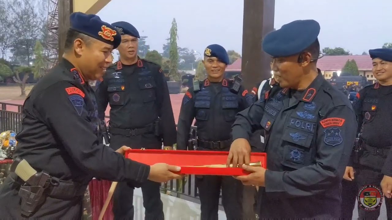KUNKER DANPAS BRIMOB I KORBRIMOB POLRI KE SATUAN BRIMOB POLDA JAMBI