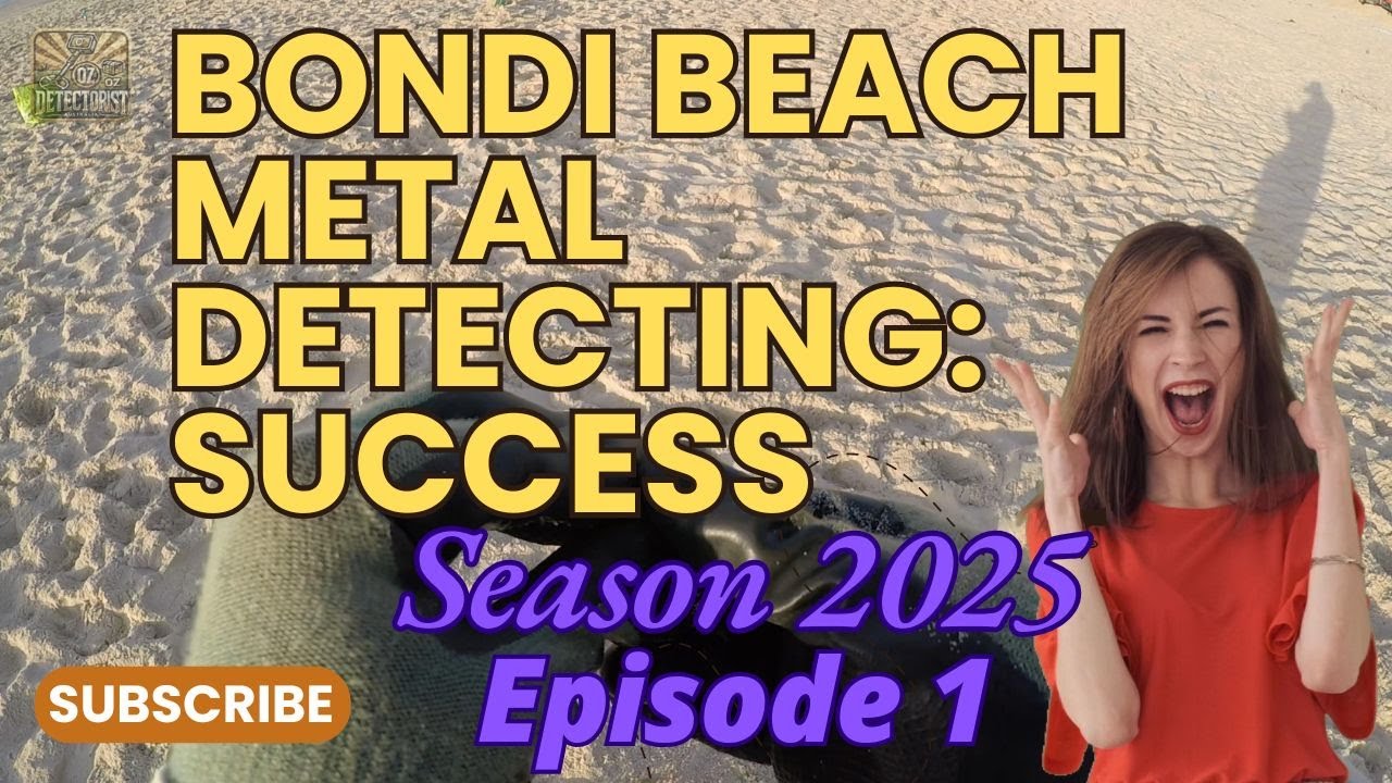 Metal Detecting Like a Pro on Australia's Best Beaches in 2025!