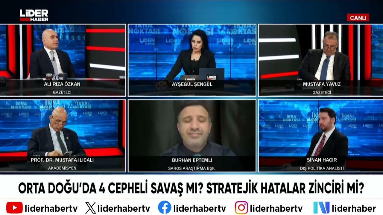Ali Rıza Özkan ABD'nin İran Üzerindeki Amaçlarını Tek Tek Sıraladı!
