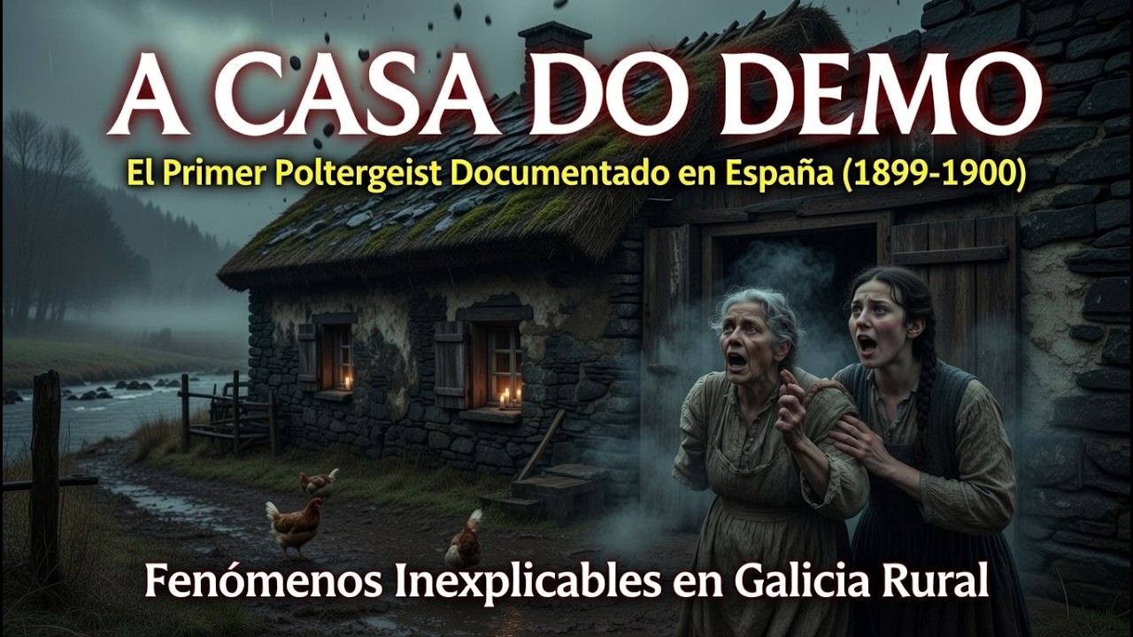 A CASA DO DEMO &iexcl;El PRIMER poltergeist documentado de Espa&ntilde;a en 1899!