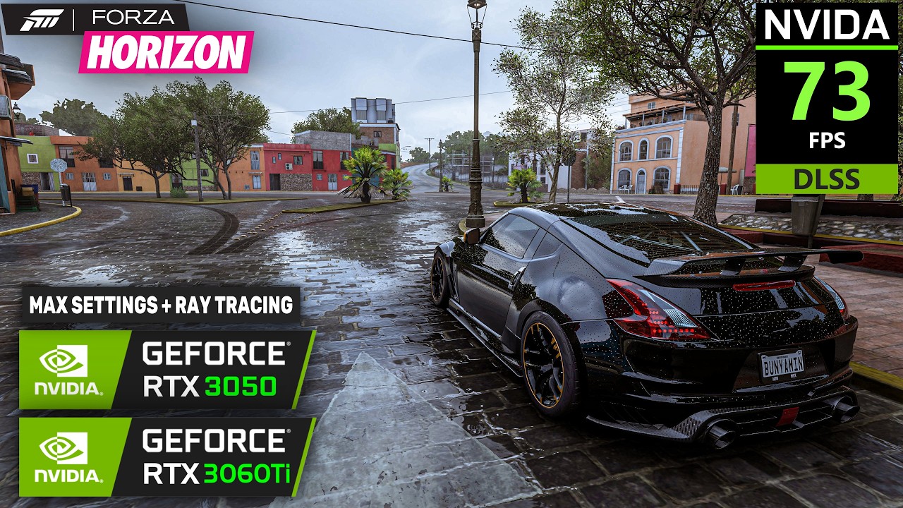 Forza Horizon 5 on RTX 3050, RTX 3060Ti - Max Settings + Ray Tracing & DLSS
