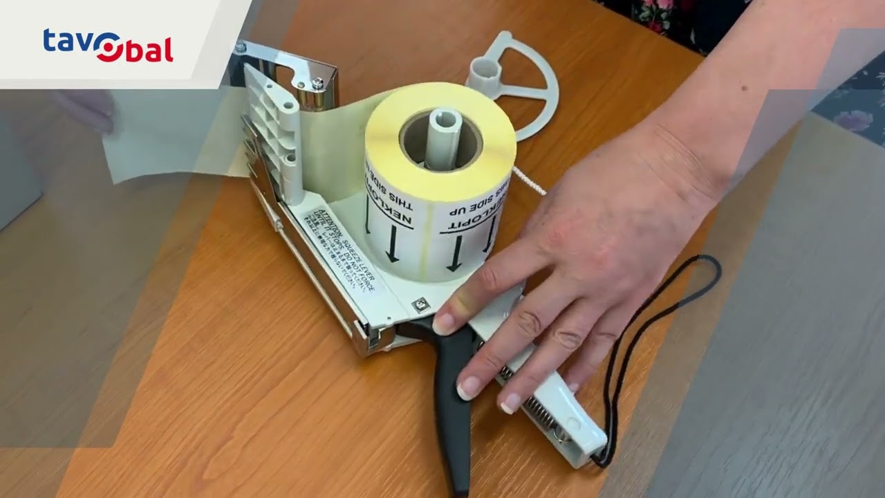 TOWA APN-100 aplikátor etiket - video návod