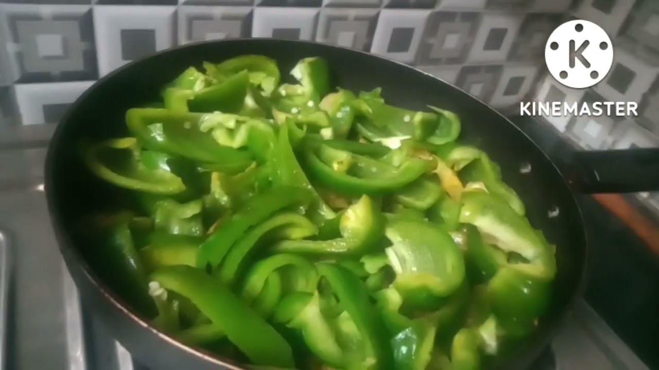 Capsicum palli vellulli kaaram fry