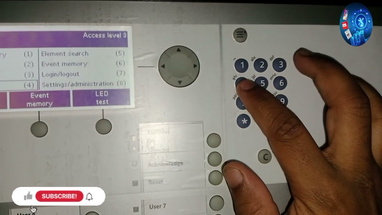 Siemens Panel Networking Settings // How to check Networking in Fire Alarm Control Panel #firealarms