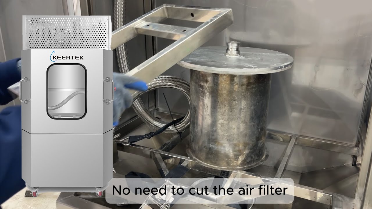 Say Goodbye to Cutting and Baking for DPF/SCR Cleaning, use ONLY water to deep-clean all air filters