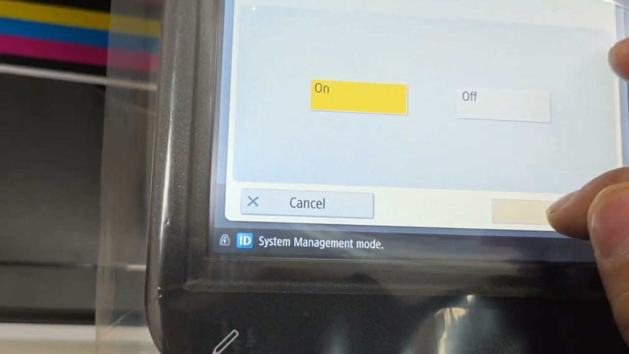 Canon imagerunner C3326i network settings connect Wifi