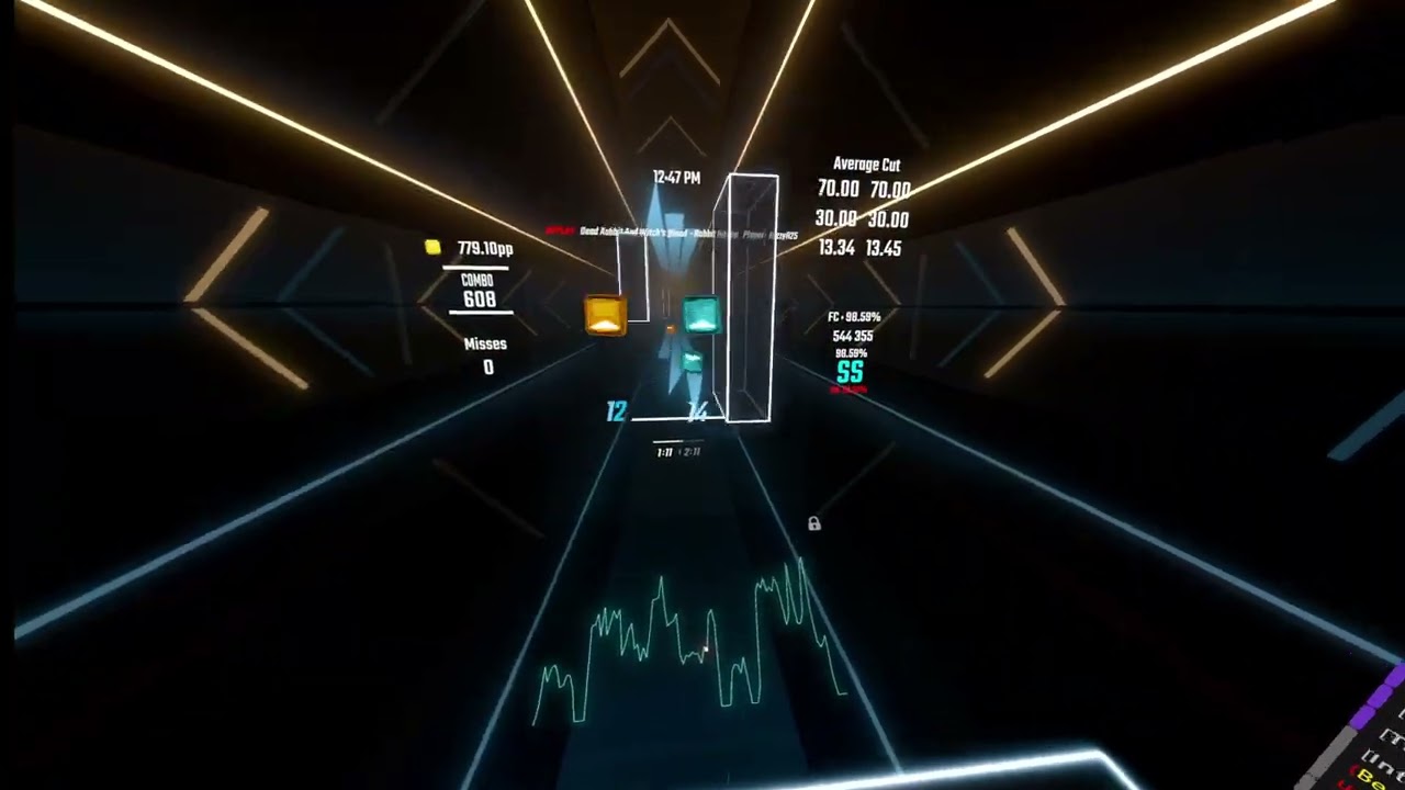 [Beat Saber] Bizzy825 || Dead Rabbit And Witch's Blood - 98.44% 732pp SS