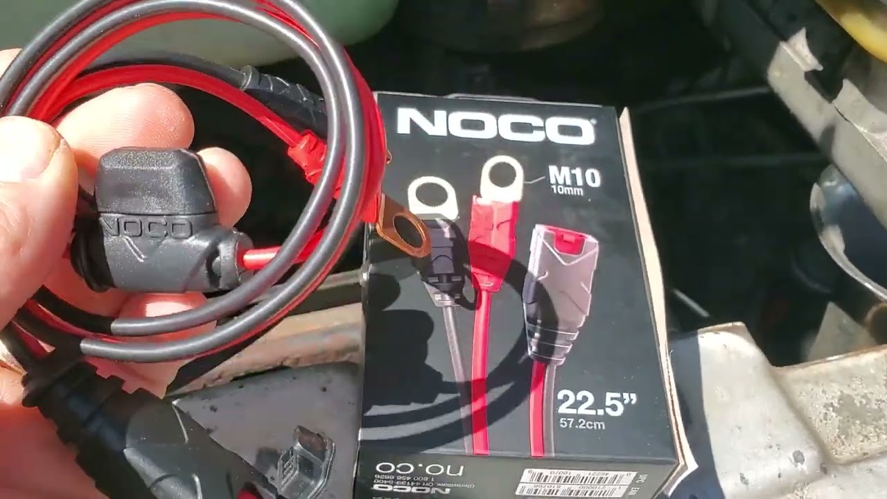 NOCO X-Connect to Eyelet - Easy install for battery charging!