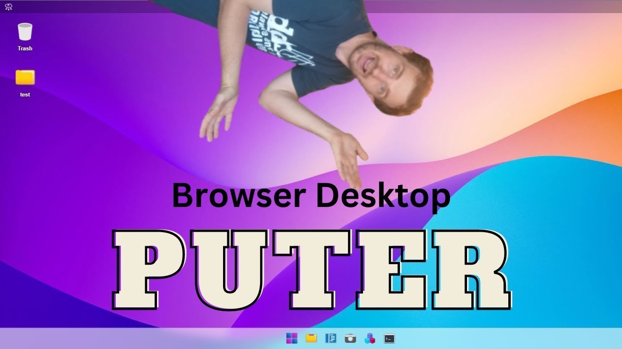 Part 2 Free Cloud Browser Desktop - Puter - Upload Your Own Apps!