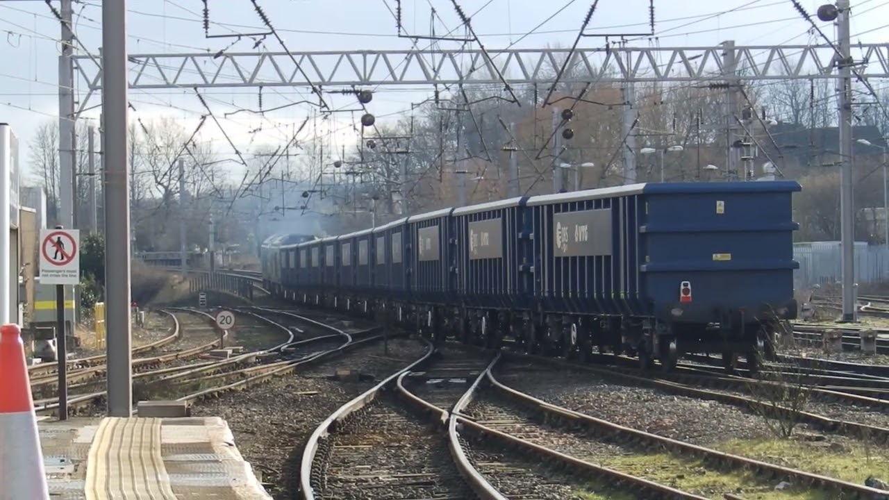 4Z17 1230 DRS 68007 & 68003 Carlisle Kingmoor TmdDrs to Shap Summit Quarry