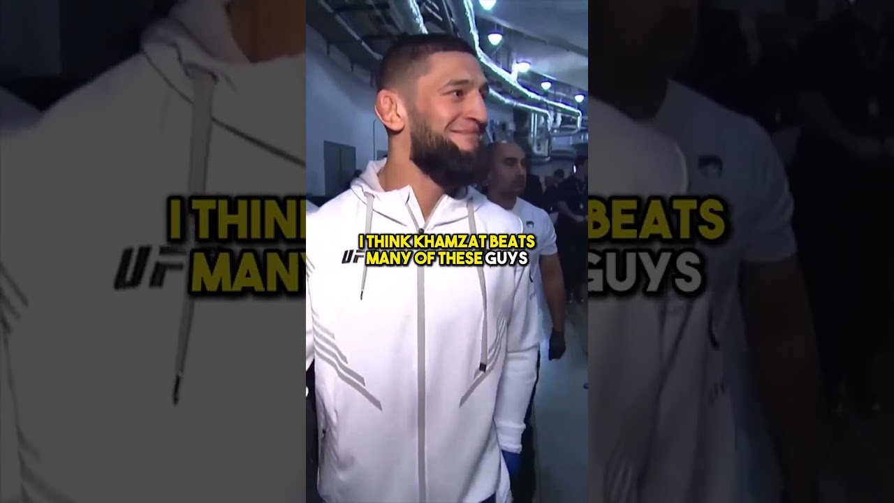 Does Khamzat Chimaev beat every middleweight champion in UFC history?