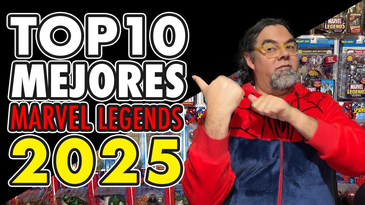 TOP 10 MEJORES MARVEL LEGENDS 2025