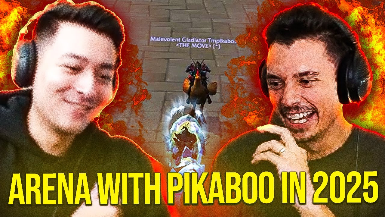 PLAYING WOW ARENA WITH PIKABOO!