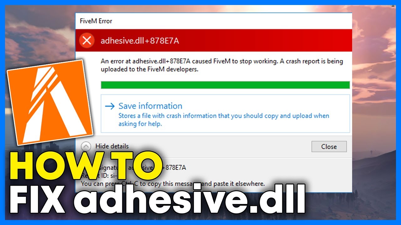 How to Fix FiveM Error adhesive.dll (Full Guide 2026)