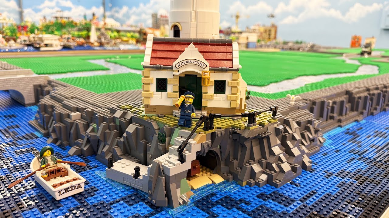 Fixing the LEGO Lighthouse! Reposition & Rebuild!