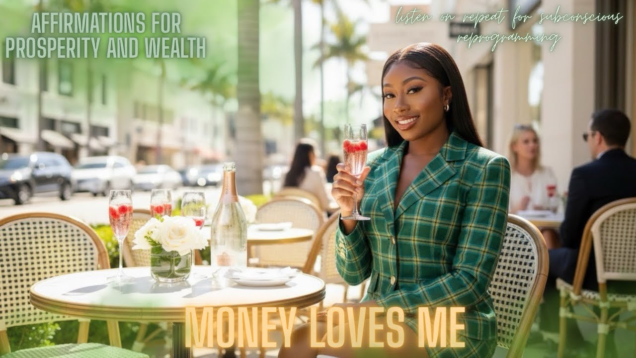 Money Loves Me 💸 | R&B Wealth Affirmations Song for Abundance & Prosperity